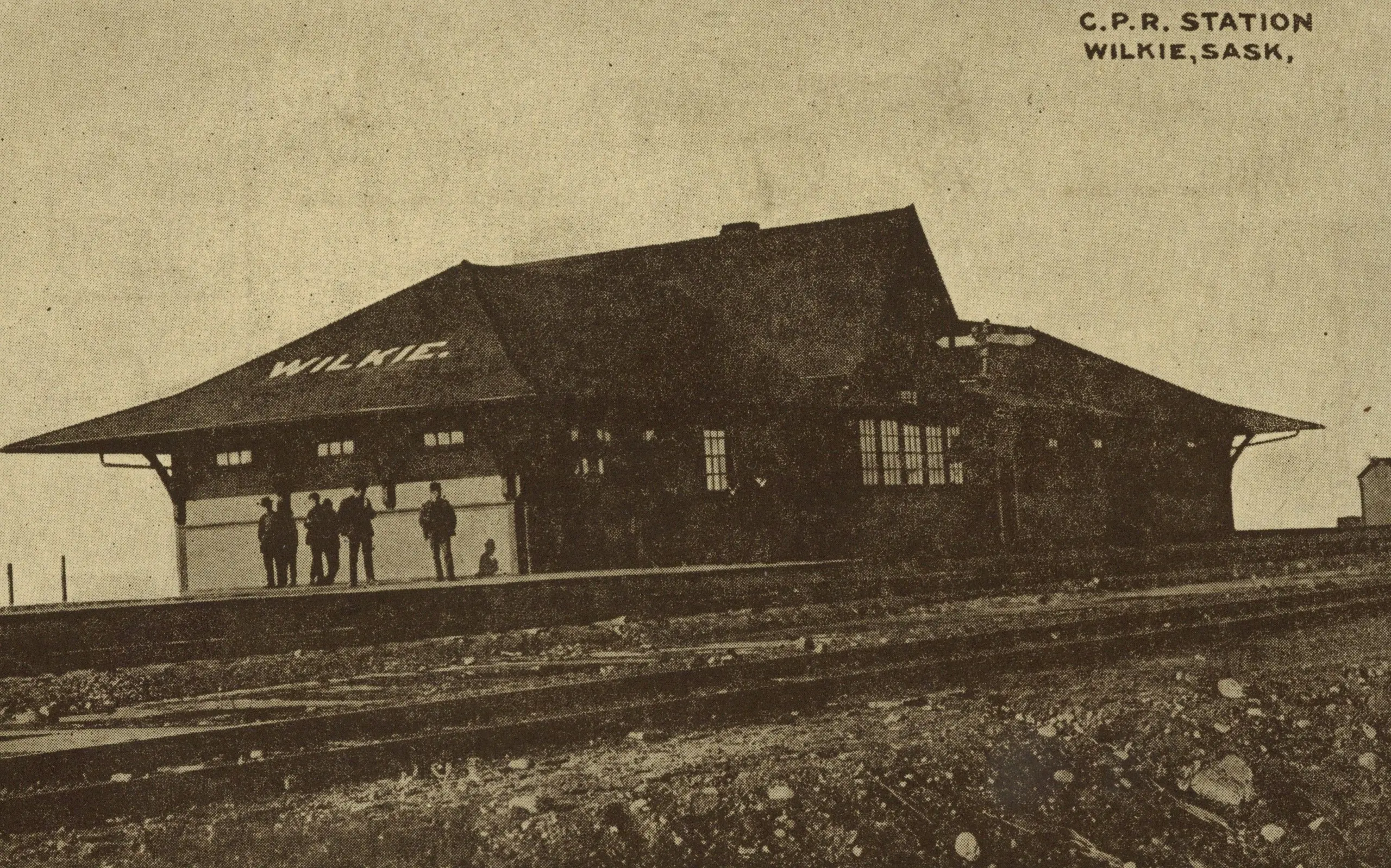 C.P.R. Station, Wilkie